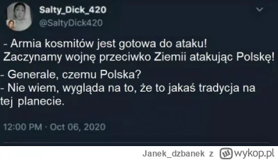 Janek_dzbanek - #polska #heheszki #ufo #wojna

Zaczęło się