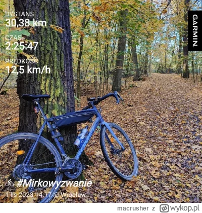 macrusher - W ramach tej edycji #mirkowyzwanie dostałem zadanie: Przejedź 30 km rower...