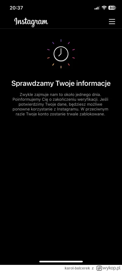 karol-balcerek - Cześć Mireczki! Jest to może jakiś spec od instagrama? Od dwóch mies...