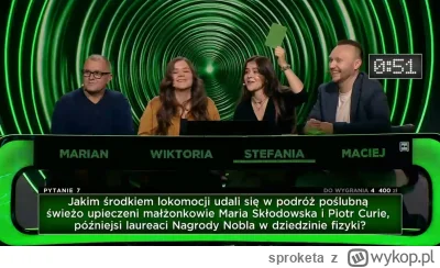 sproketa - @Henrykko: brak 7 pytania, odcinek 18 runda 2