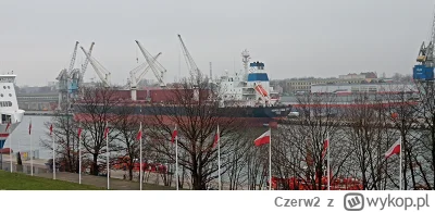 Czerw2 - Ze względu na zapotrzebowanie w Polsce, wpłynął dzisiaj do Portu w Gdańsku m...