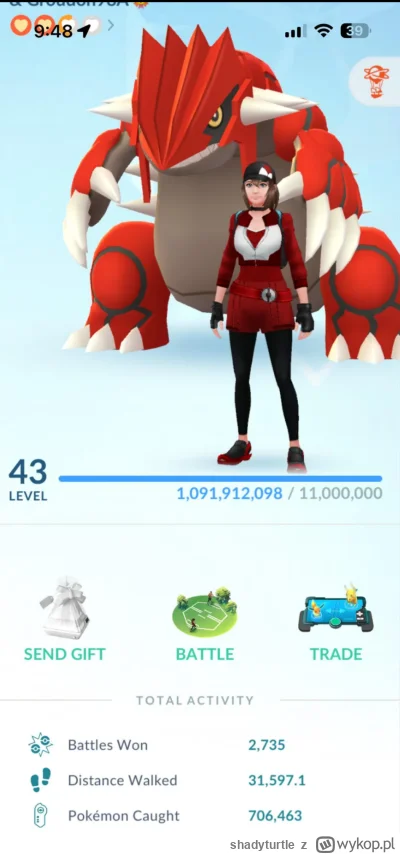 shadyturtle - #pokemongo tak, nie jestem entuzjastą PvP, skąd wiedziałeś?