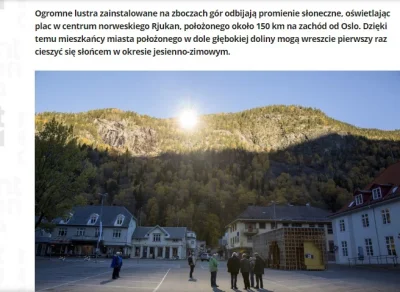 szakalp1 - to dlaczego zdjęcie  jest z Norweskiego  miasta które jest oświetlane lust...