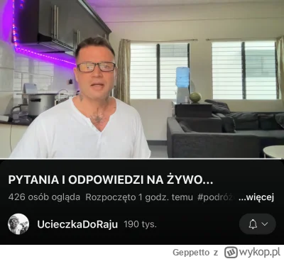 Geppetto - #raportzpanstwasrodka następny lajt już z donatami kochani!