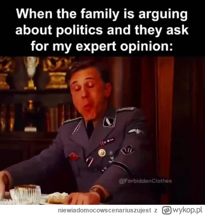 niewiadomocowscenariuszujest - #ocieplaniewizerunkuadolfahitlera
Nie mogę się docze...