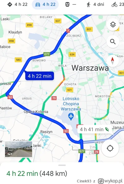 Cinek93 - Hej 
Będę jechał od Krakowa(s7) do Białegostoku samym ciągnikiem siodłowym....