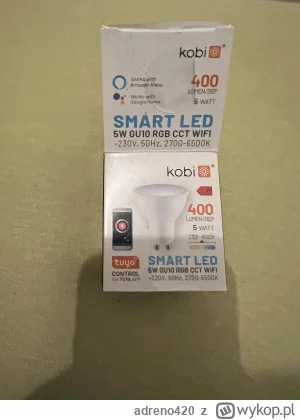 adreno420 - Kupiłem taką smart zarowke. Ale mam ją w żyrandolu i przełącznik musi być...