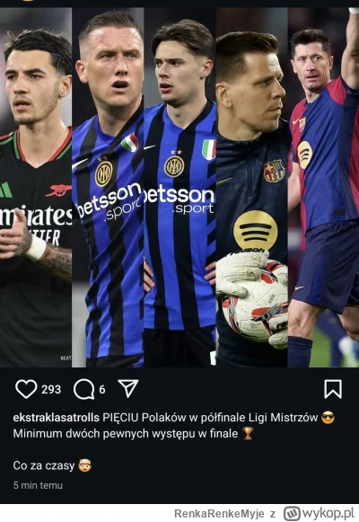 RenkaRenkeMyje - Kurde ale ta reprezentacja polski musi być mocarna ( ͡º ͜ʖ͡º)

#mecz...