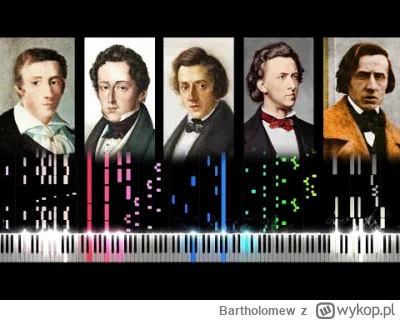Bartholomew - Tu macie cały przekrój dzieł Chopina komponowanych w kolejnych latach ż...