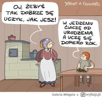 Galeria-Widgeta - Rys. Widget dla BK na podstawie humor szkolnego sprzed 100 lat ;)
#...