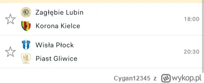 Cygan12345 - Może i śledzimy właśnie poniedziałkowy paździerz, ale to dopiero piątek ...