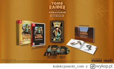 kolekcjonerki_com - Specjalne wydanie Tomb Raider I-III Remastered Deluxe Edition zaw...