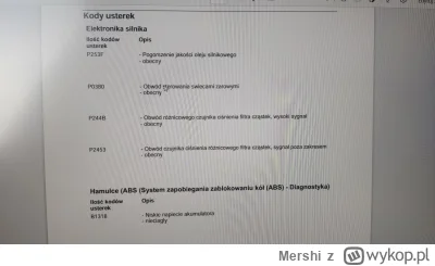 Mershi - Mirki ford kuga 2009 rok nie wkręca się na więcej niz 2 tysiące obrotów, prz...