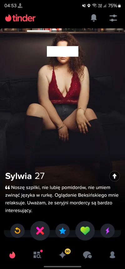 Duzy_Kotlet - Wpis został usunięty, ponawiam z blurem na oczy grubasa. 
#tinder