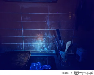 dran2 - Kupiłem sobie lampkę UV i w jej świetle okazało się że moja kuchnia to miesza...