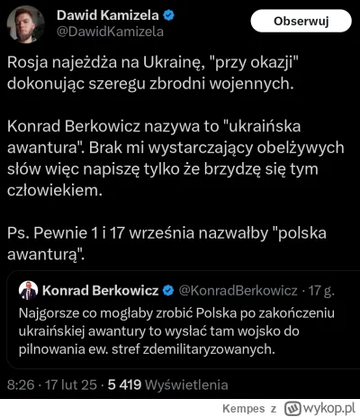 Kempes - #ukraina #rosja #wojna #bekazkonfederacji #konfederacja #bekazprawakow #poli...