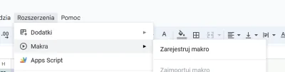 Deykun - @RobiS: 
Ja bym spróbował w google sheets "zarejestrować makro" i zobaczyć j...