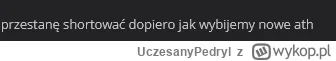 UczesanyPedryl - @UczesanyPedryl: Już było nowe ATH panie expert.