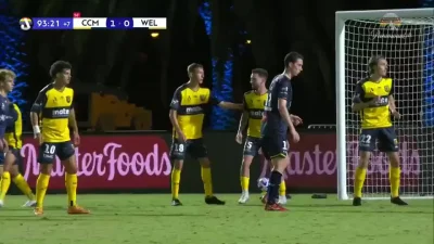 antychrust - Oskar Zawada 90+4' (Central Coast Mariners 1:1 Wellington Phoenix, liga ...