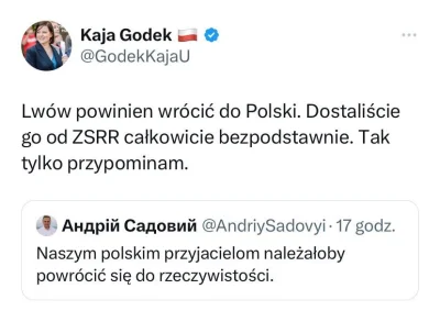 czeskiNetoperek - Frakcja kremlowska nad Wisłą pisze to o Lwowie, AfD napisze to samo...