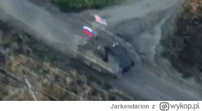 Jarkendarion - Tak wygląda zdjęcie czy tam wideo z jednym z rosyjskich czołgów. wisi ...