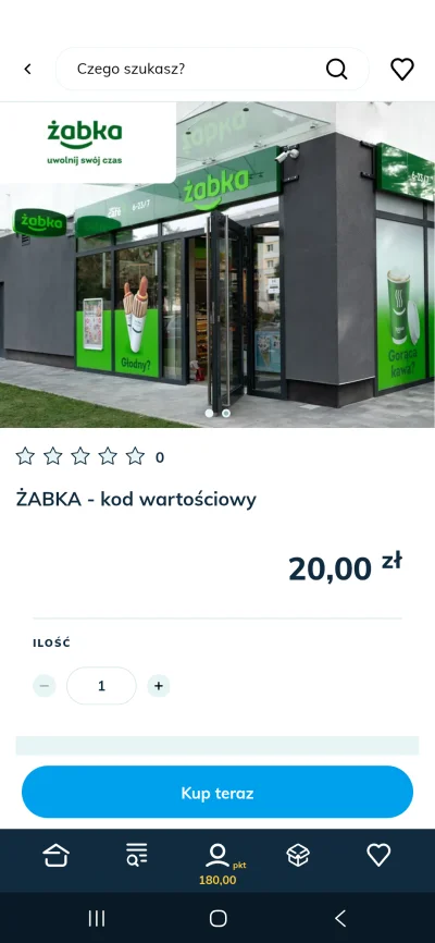 Mirkoncjusz - Nie wiecie czy za kod wartościowy do Żabki z MyBenefit można kupić doła...