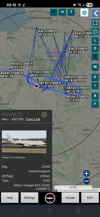 zero-jeden - Co to za manewry po północy?
#lotnictwo, #tankowanie, #samoloty