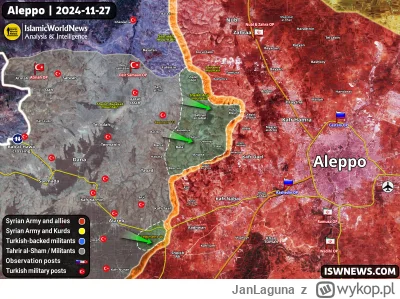 JanLaguna - Syryjscy rebelianci atakują pod Aleppo. Konflikt w Syrii wcale nie taki z...