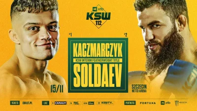 Sobocina - 🔥 Już 15 listopada czeka nas KSW 112 – wielkie emocje w Szczecinie! 💥

W...