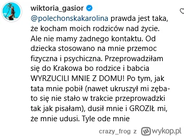 crazy_frog - @Hogataa26: O kłótni z rodzicami wiadomo ze źródła. Wiele na ten temat m...