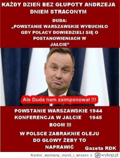 Kantorwymianymysliiwrazen - @HerrBorowiecki: