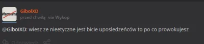 GiboIXD - cwel @GibolXD boi sie na solowke wyskoczyc i sie wykreca xdddddddddddd j---...