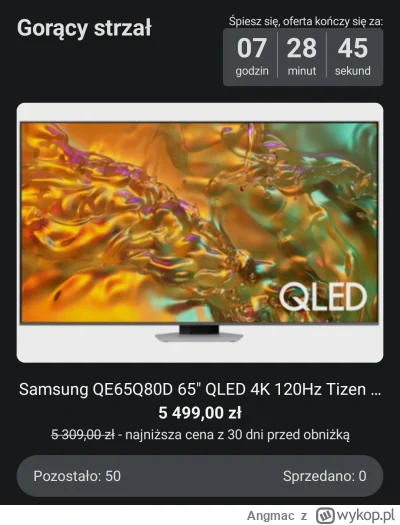 Angmac - Niezłe te promki na #xkom ( ͡º ͜ʖ͡º)

#promocje #heheszki