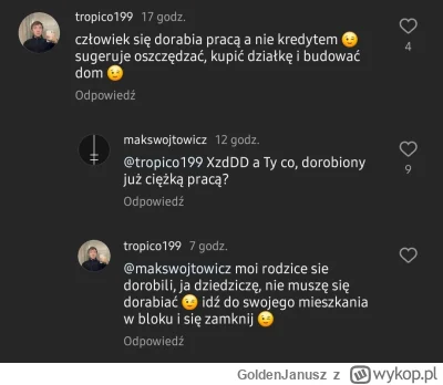 GoldenJanusz - po prostu ciężko pracuj i oszczędzaj ( ͡º ͜ʖ͡º)
#przegryw #nieruchomos...