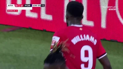 Minieri - Inaki Williams, Athletic Bilbao - Barcelona 3:2
Mirror: https://streamin.on...