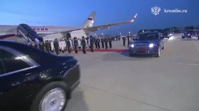 GandaIf - Władimir Putin powitanie na lotnisku w Pekinie 
#chiny #ukraina #rosja