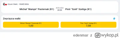 edenmar - Bardzo fajne zestawienia, emocjonująca waleczka
#famemma