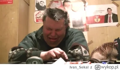 IvanSekal - @grandkhavatari: on tam płacze, piszczy. TERAZ SERCE BOLESNE!!! ON TAM CI...