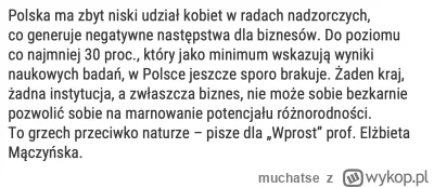 muchatse - Moderacja z dodatkowym chromosomem ściąga wpis uderzający w #p0lka więc sp...