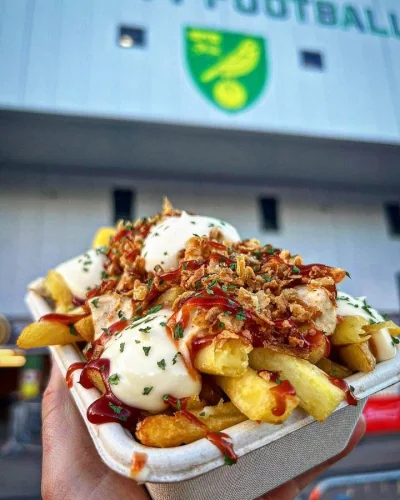 Piotrek7231 - #mecz #stadionowejedzenie #jedzenie #championship
Norwich City FC
Brudn...