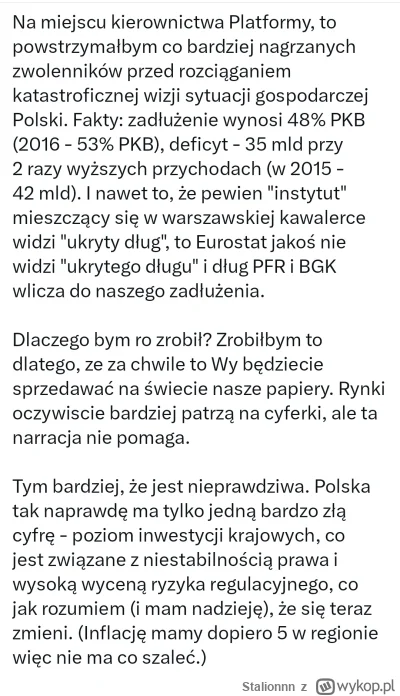 Stalionnn - #polityka #bekaztuska #ekonomia

Głośno trąbiono na wykopie o ruinie ale ...