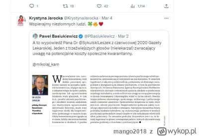 mango2018 - @mango2018:
Przewodnicząca Konfederacji Korony Polskiej Okręg 4 w Bydgosz...