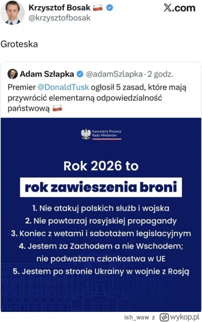 ish_waw - Bosak oburzony, że nie można powtarzać rosyjskiej propagandy i być za Wscho...