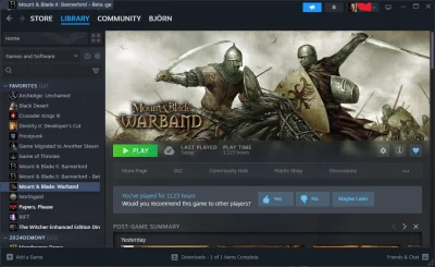 An-Dagda - Cos ten #steam dzis gwiazdorzy ze swoim UI. Na twitchu tez mieli problemy
...
