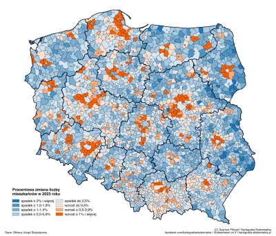 Lifelike - #graphsandmaps #demografia #polska #mapy #kartografiaekstremalna