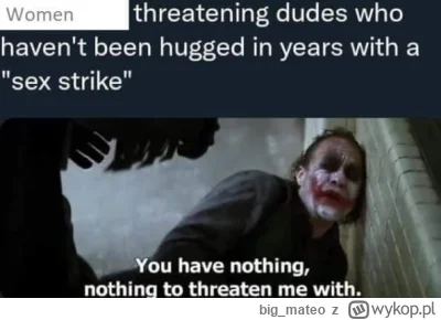 big_mateo - @typowyWykopekMizogin 
One naprawdę myślą, że to zmienia cokolwiek XD