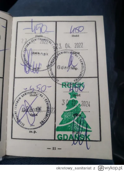 okretowy_sanitariat - 261 550 - 450 = 261 100
Data donacji - 30.12.2024
Rodzaj donacj...