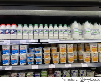 Pariashu - Ktoś mnie pytał skąd biorę kefir krasnystawski w UK. Odpowiadam: ze sklepu...