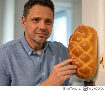 BlueTony - Rafał Trzaskowski naprawił chałką drzwi dla starszej pani, ale nikt mu nie...