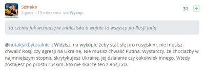 robertkk - Przecież właśnie dlatego ruskie  trole dostały zadanie znienawidzenia ludz...